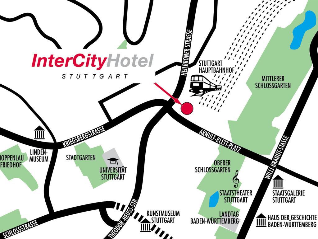 Intercityhotel Stuttgart Exterior photo